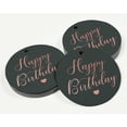 thumbnail image 3 of Inkdotpot Rose Gold Foil Paper Hang Tag Happy Birthday Favor Tag 50 Piece, 3 of 6