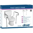 thumbnail image 6 of Drive Medical Toilet Safety Frame with Padded Armrests, 6 of 10