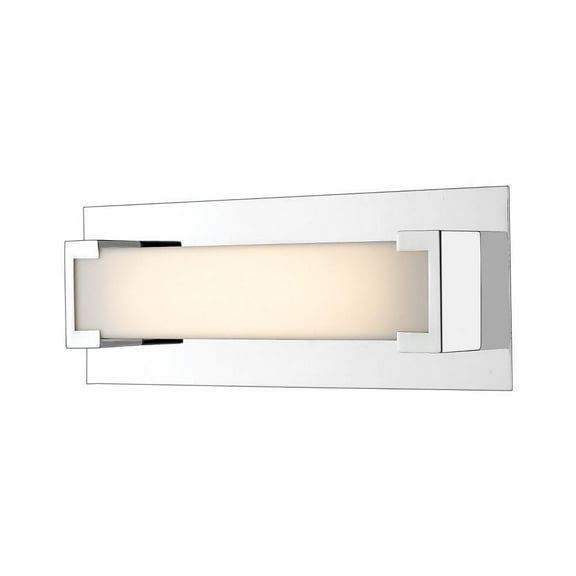 7.5W 1 Led Wall Sconce in Linear Style 12.8 inches Wide By 4.5 inches High-Chrome Finish Bailey Street Home 372-Bel-2750545