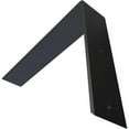 thumbnail image 6 of Ekena Millwork 2 1/2"W x 14"D x 10"H Countertop Support Steel Heavy Duty Bracket, Powder Coated Black, 6 of 10