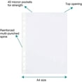 thumbnail image 3 of Poches Perforées A4, 100 Poches Poly, 3 of 5
