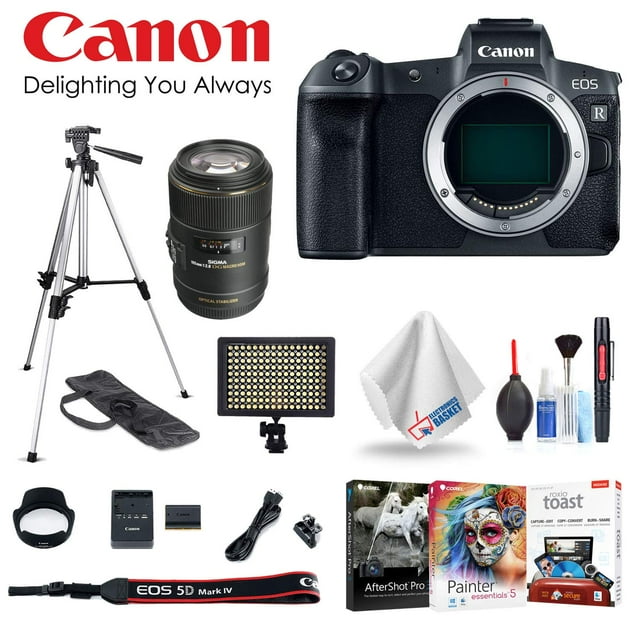 Canon EOS R Mirrorless Digital Camera (Body Only) Professional Bundle