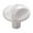 Silver, variant on Hickory Hardware H076128-SN 1.25 in. Crest Collection Knob, Satin Nickel