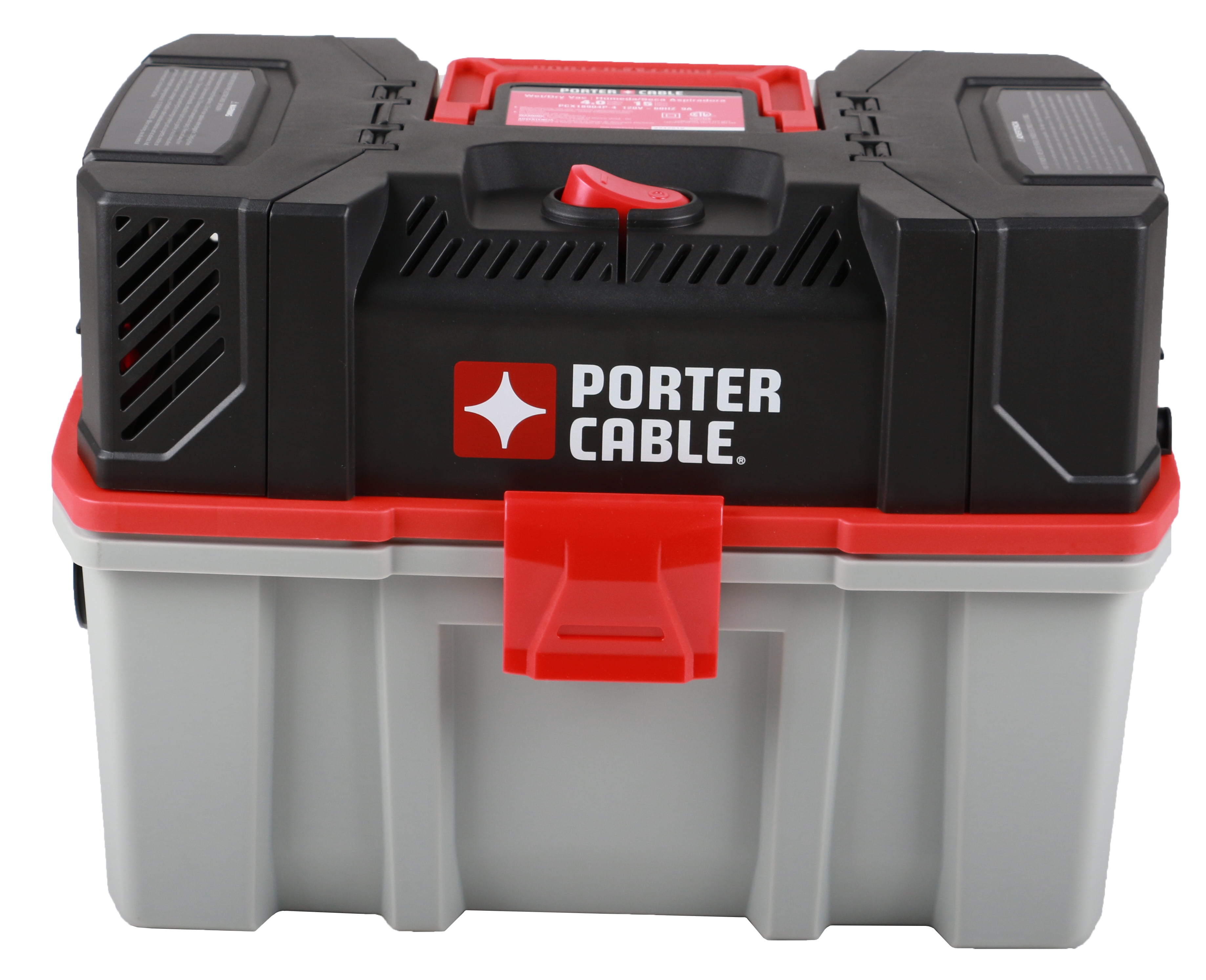 Porter-Cable Vacuum Vac 4 Gallon 4 Peak HP 960W Stainless Steel Pre-Owned 