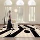 thumbnail image 2 of Modern Minimalist IG Line Large Area Living Room Carpet Light Luxury Bedroom Design High Quality Soft Furry Imitation Mink Rugs My Lux Decor Round, 2 of 9