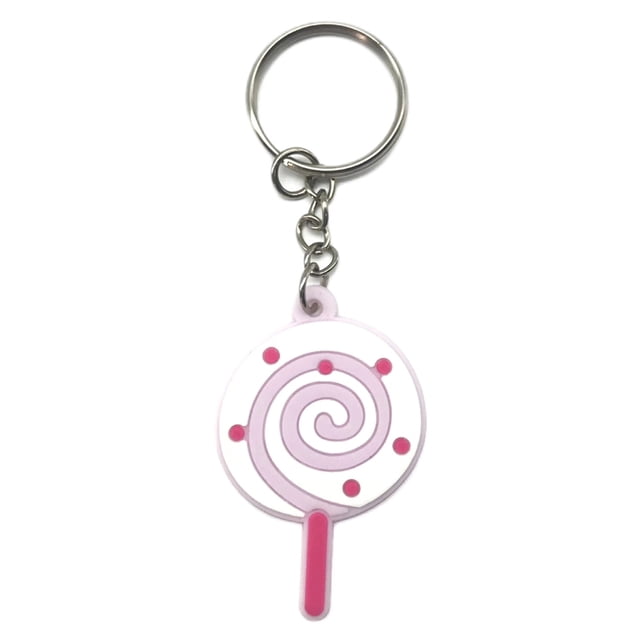 Minnieouse Llaveros Bolsa Colgante PVC Ahorro de espacio Coche Ornamento Dulce regalo Mano de obra fina Estilo de dibujos animados Tamaño compacto Ropa, zapatos y accesorios Miscelánea Blanco/Rosa 6 Minnieouse AP014061-06