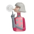 thumbnail image 3 of FITYLE Creative Night Light Resin Table Lamp Girl Statue Birthday Gift Lighting Bedside Lamp Desktop Decoration for Entryway Bedroom red, 3 of 10