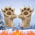 thumbnail image 5 of HHGBAD Cute Animal Paw Gloves, Full Finger Coverage, Warm and Cozy Hand Protection, Ideal for Cold Weather, Perfect Gift for Family and Friends, Stylish Winter Accessories, 5 of 7