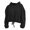 Black, variant on SOFTCCLO Womens Hoodies Long Sleeve Solid Adjustable Drawstring Sweatshirt Casual Sport Pullover Daily Wear Black L