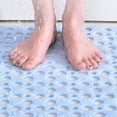 thumbnail image 3 of Tnobhg Bath Mat Non-Slip Shower Carpet with Drainage Holes Strong Suction Cups Design Bathroom Mat for Home, 3 of 7