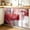Red, variant on BOO Halloween Small Sink Skirt 10"Wx11"L, Dustproof Under Sink Curtain with Self Adhesive Tape, Striped Horror Spi-der Web Beige Cabinet Curtain Cover for Bathroom Vanity, Kitchen Storage Shelf, RV