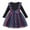 Black, variant on IROINNID Girls Long Sleeve Dress Toddler Girl Clothes Spring Flower Mesh Bowknot Dress Princess Dress,Green