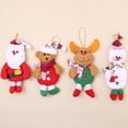 thumbnail image 4 of 4 piezas de adornos navideños, adornos colgantes de Papá Noel, adornos para árboles de Navidad, artículos de uso diario navideños, adornos colgantes para árboles de Navidad, 4 of 5