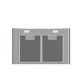 thumbnail image 4 of CAMPANA PARED KCP60580 KUTCHEN CRISTAL CURVO 80cm Acero Inox, 4 of 4