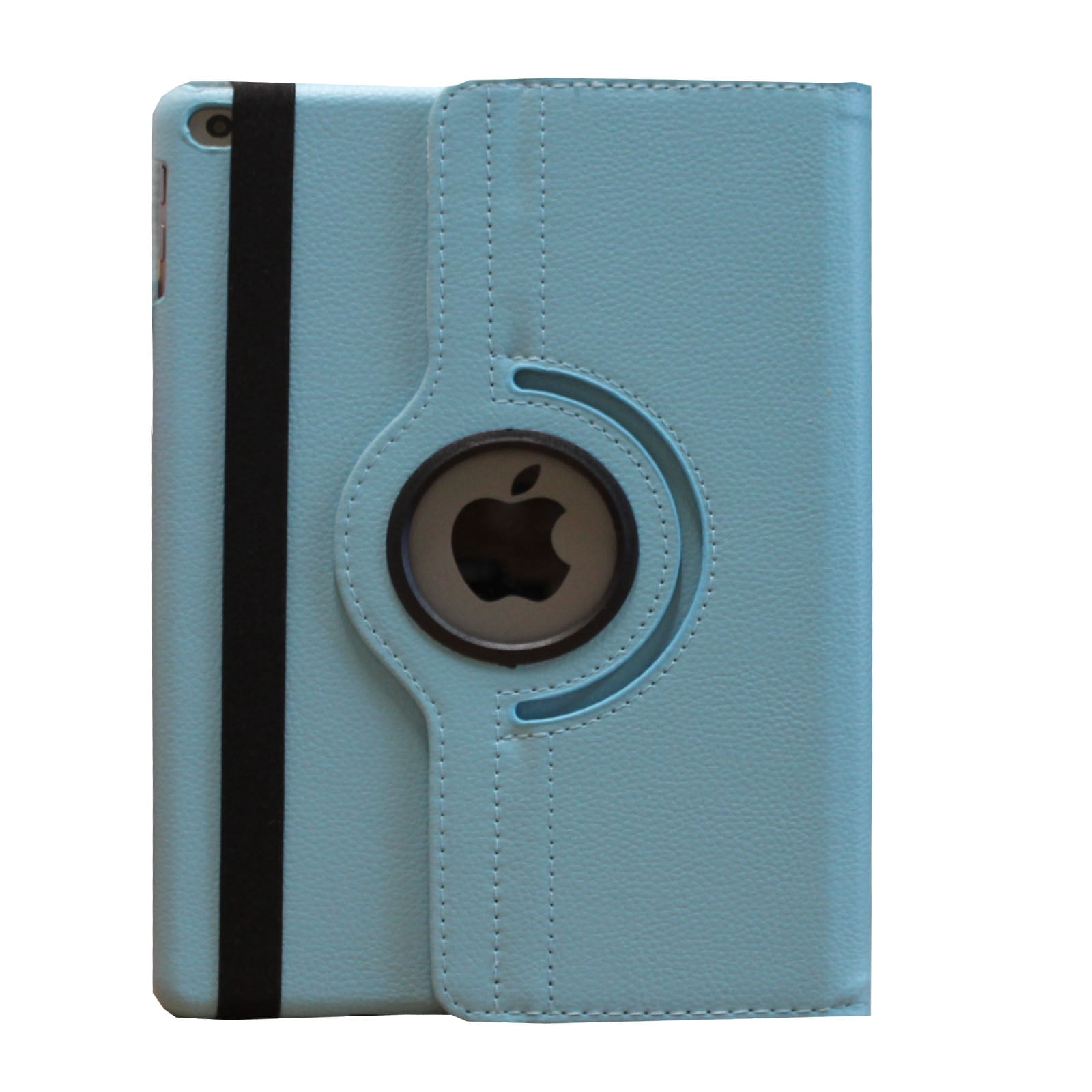 JYtrend Smart Case for iPad Air 1st / Air 2nd Generation (9.7 IN) with Pencil Holder, Rotating Stand Magnetic Auto Wake Up/Sleep Cover for iPad Air 1/Air 2 A1474 A1475 A1476 A1566 A1567 (Blue)