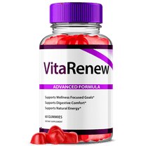 VitaRenew ACV Gummies 1000MG Apple Cider Vinegar Supplement 60 Gummies