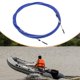 thumbnail image 1 of Cable de control de aceleración para embarcaciones marinas, engranaje de alto rendimiento, robusto para motores fueraborda. Azul 12 pies, 1 of 8