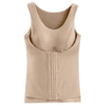 thumbnail image 4 of Soyumi Waist Trainer for Women,Zipper Corset Body Shaper for Tummy Control Neoprene Cincher Sweat Sauna Vest Tank Top, Beige, 4 of 4