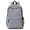 Grey, variant on PRIYAL Solid Color Lightweight Casual Unisex Backpack for Daily Use,Work,Travel
