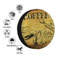 thumbnail image 5 of Balery Coffee Vintagetire Cover Waterproof Dust-Proof, Universal Spare Wheel Tire Cover For Trailer, Rv, Suv Truck And Vehicle Camper Accessories-14 Inch, 5 of 9