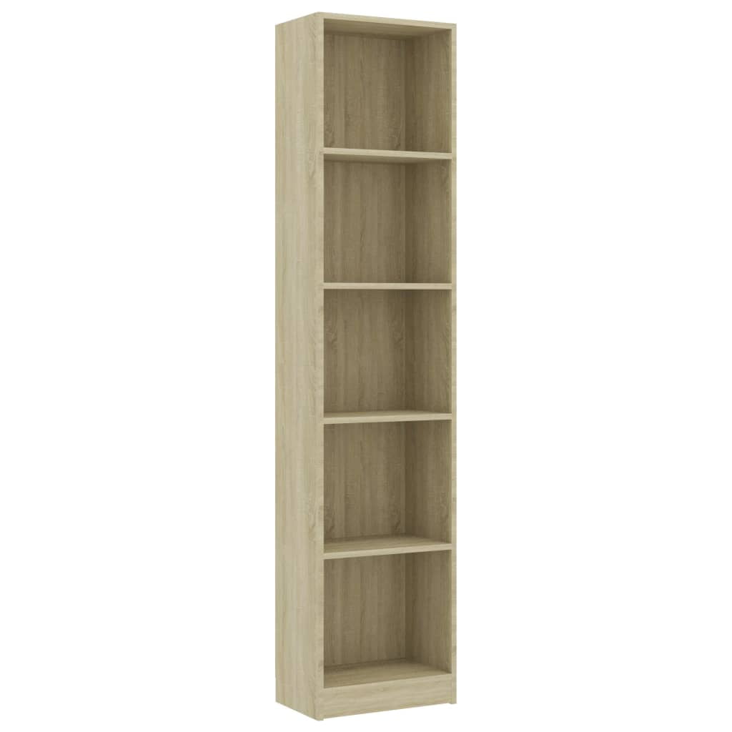 Kepooman Modern 5-layer Side Corner Storage Cabinet, Book Cabinet for Bedroom, Floor Cabinet for Living Room, Wood White Kepooman Modern 5-layer Side Corner Storage Cabinet, Book Cabinet for Bedroom, Floor Cabinet for Living Room, Wood White