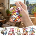 thumbnail image 6 of SLYNSHome Easter Gnomes Decoration Cute Faceless Ornament Hanging Pendant Signs Easter Gifts for Kids Spring Home Car Keychain Backpack, 6 of 6