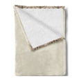 thumbnail image 2 of Oriental Soft Flannel Fleece Throw Blanket, Abstract Geometrical Elements Inspirations Symmetrical Shapes, Cozy Plush for Indoor and Outdoor Use, 60" x 80", Brown and Ivory, by Ambesonne, 2 of 5