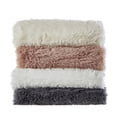thumbnail image 5 of Cozy Tyme Noel Faux Lamb Fur Throw - Reverse Micromink 50"x 60" White, 5 of 11