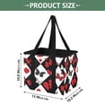 thumbnail image 2 of Collapsible Car Trunk Organizer with Handles 600D Oxford for Car Kitchen and Home Storage, Style Of Art 13× 10.2×10.8inch, 2 of 6