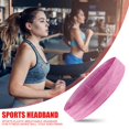 thumbnail image 4 of Deportes Elástico Transpirable Diadema Gimnasio Fitness Yoga Banda para el sudor (Rosa) Likrtyny Para estrenar, 4 of 6