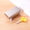 thumbnail image 1 of Feltree Stainless Steel Window Lock Non Perforated Door and Window Lock Sliding Door Lock Child Protection Lock Device -theft Limiter, 1 of 7