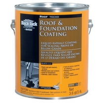 Gardner-Gibson Asphalt Roof and Foundation Coating 6190-9-34 - Waterproof - 3.6 qt, Black