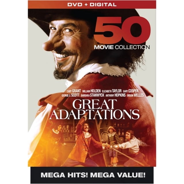 GREAT ADAPTATIONS (DVD/DIGITAL HD/10 Disque/50 Film MEGAPACK)