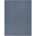 thumbnail image 2 of Nourison Reversible Indoor Outdoor 10' x 14' Blue Modern Rug, 2 of 10