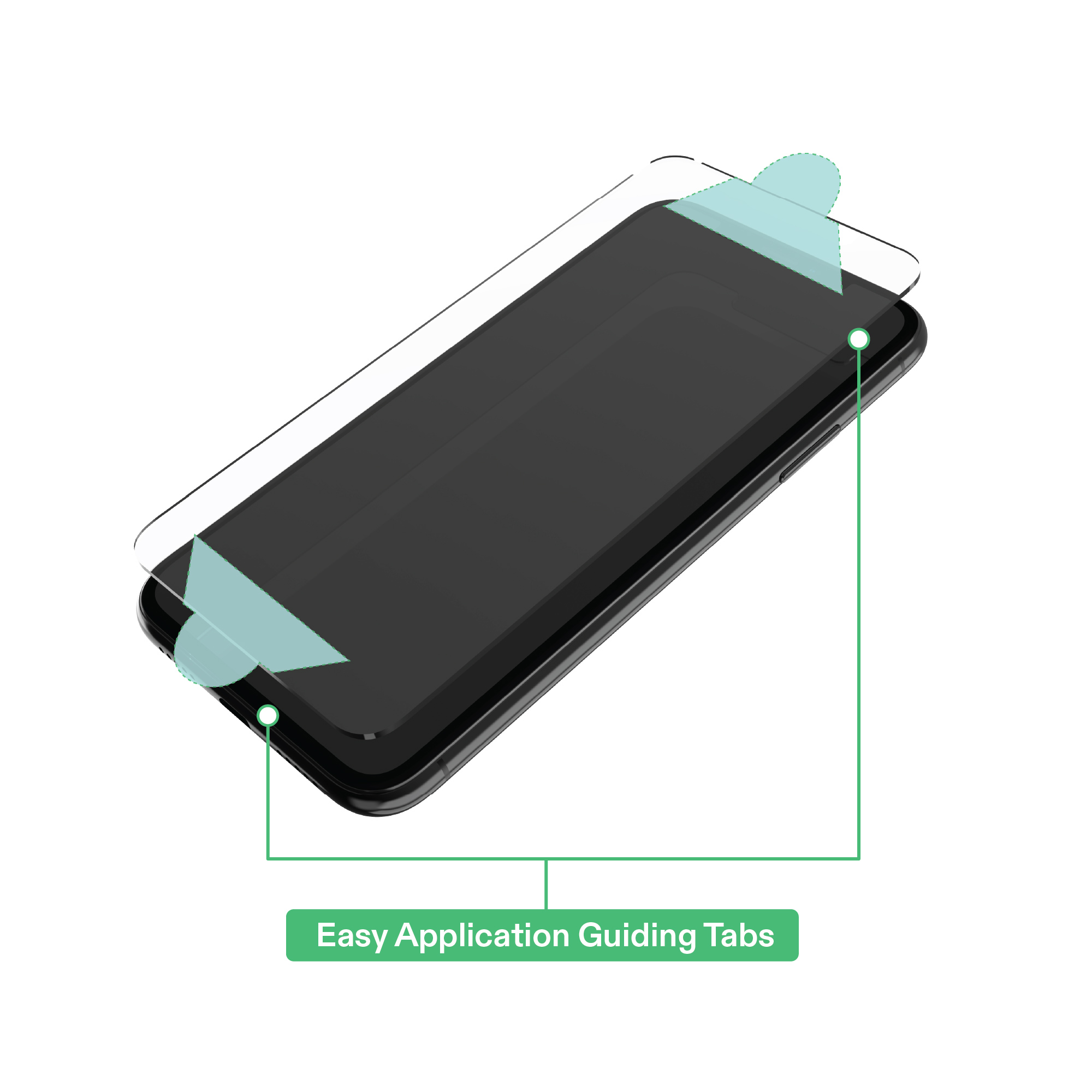 Onn Glass Screen Protector for iPhone 14 Pro Max photo 4