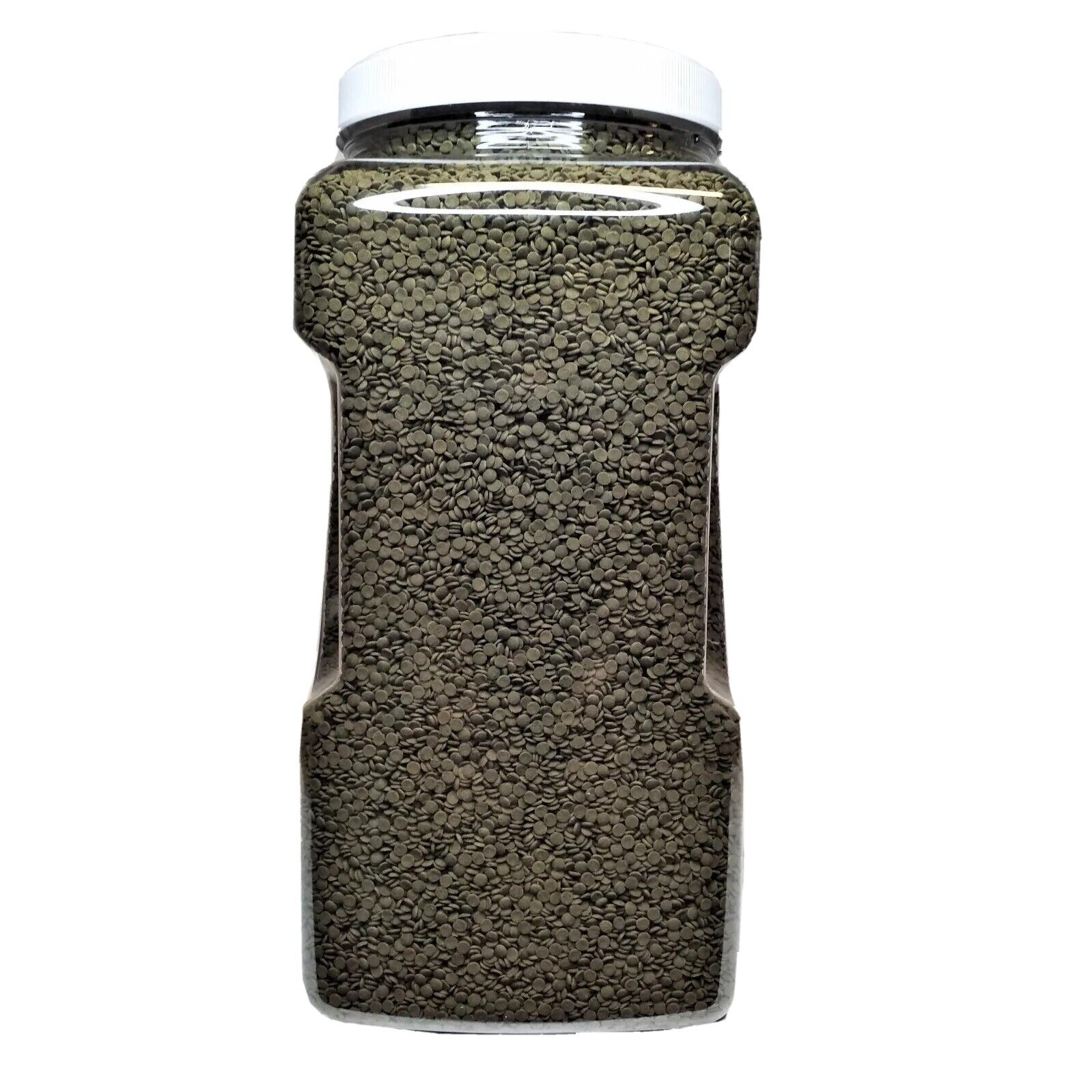 1/8" Spirulina, Algae & Veggies, Sinking Micro Wafers for Bottom Fish, Shrimp, Crabs, Crayfish, All Tropical Fish…4-lb & 10oz Lg Jar