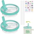 thumbnail image 2 of YWC-Replacement Flip Straw Lids for 40 oz Stanley Tumbler, 2 Pack, 2 of 4