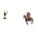 thumbnail image 1 of Estatua Creativa De Caballero Rana Camarero, Escultura De Animal, Adorno Acrílico, Figura De Mesa, Centro De Mesa, Colección Decorativa Impermeable Para El Hogar, Chimenea, Entrada, Estante,, 1 of 8