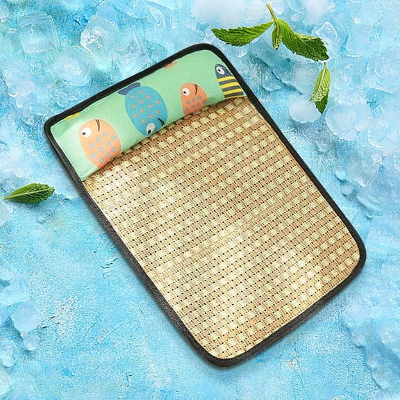 Daiosportswear Pet Cooling Mat, Ice Cushion Bed, Breathable & Scratch-Resistant, Non-Slip Cowhide Bottom, High-Density Foam, Ideal for Summer, &, 24x36 Inches, Cooling Relief