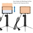 thumbnail image 3 of EMART LED Continuous Portable Photography Lighting Kit for Table Top with Adjustable Tripod Stand & Color Filters - 2 Packs, 3 of 9