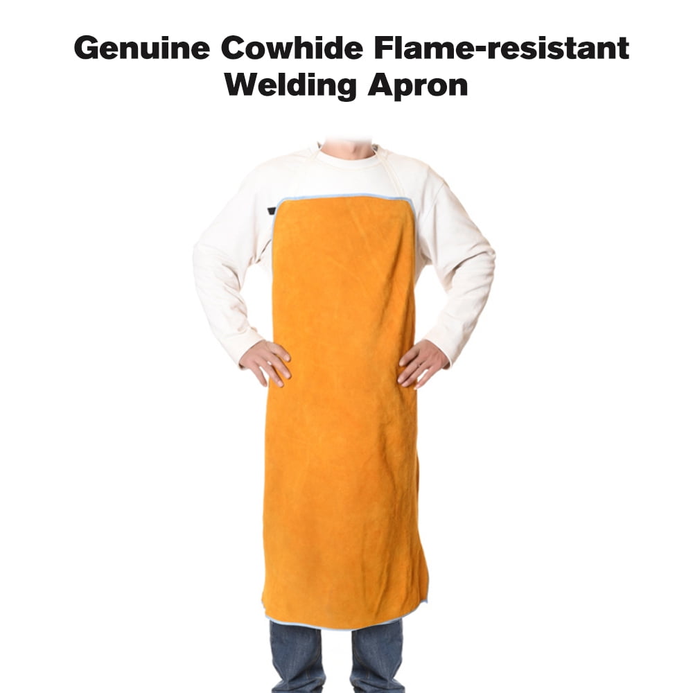 Genuine Wholeskin Cowhide Leather Welding Apron Heavy Duty Welding