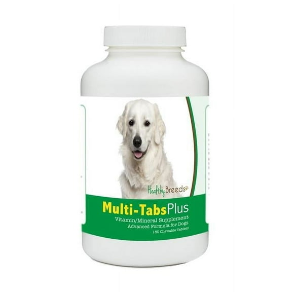 Healthy Breeds 840235182597 Kuvasz Multi-Tabs Plus Chewable Tablets - 180 Count