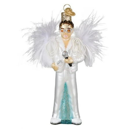 Elton John Glass Ornament