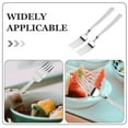 thumbnail image 3 of KAKOWELY Appetizer Forks Dinner Forks Stainless Steel Versatile Use Cutlery for Parties 2Pcs, 3 of 8