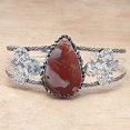 thumbnail image 3 of Design Jasper Gemstone Handmade Jewelry Cuff Bracelets 7''Adjustable, 3 of 3