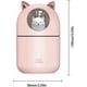 thumbnail image 2 of Humidificador mini para gatos con vapor frío y modo de vapor ajustable y luz nocturna (rosa), 2 of 5
