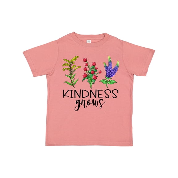 Inktastic Kindness Grows Wildflowers Boys or Girls Toddler T-Shirt