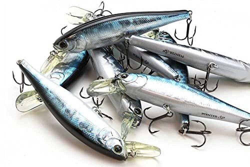 Lucky Craft Pointer 100SP Jerk Bait, 4", 5/8 oz, Aurora
