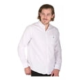 thumbnail image 3 of Camisa Casual Long Beach Polo Club Hombre Blanco Algodon/pol, 3 of 8