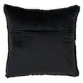 thumbnail image 5 of Saro Lifestyle Ultra Plush Faux Fur Down Filled Throw Pillow Blue 12"x20" Polyester, 5 of 5
